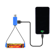Магнітна зарядка TrustFire UC10, синя
