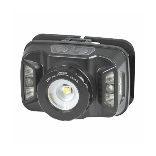 Ліхтар налобний Nord Camp 260Lm, 5W CREE XTE , 1800mAh, Zoom, Sensor White/Red