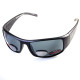 Окуляри BluWater Bifocal - 1 (+2.0) Polarized (gray) чорна біфокальна лінза з діоптріями