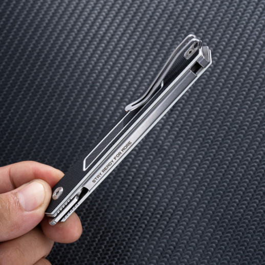 Ніж складаний SRM Swift 125L-GB, чорний