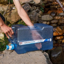 Каністра для води контейнер для води Naturehike PC7 12 л прозорий (nh18s012-T)