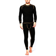 Термофутболка Робоча тепла сорочка Aclima з круглим вирізом чорна L