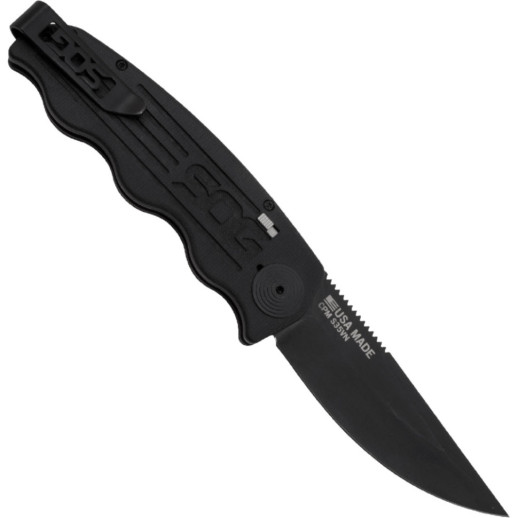 Ніж Tac Ops Black Micarta (SOG TO1011-BX)