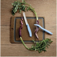 Кухонний набір Victorinox Ніж і Овочечистка Swiss Classic, Paring Knife set with peeler, 2 pieces, Блакитний