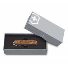 Складаний ніж-брелок Victorinox Climber Wood Swiss Spirit Special Edition 2021