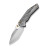 Нож складной туристический Civivi Wellmax (9.1 см) 14C28N / Aluminum серый