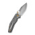 Ніж складаний туристичний Civivi Wellmax (9.1 см) 14C28N / Aluminum сірий
