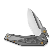 Ніж складаний туристичний Civivi Wellmax (9.1 см) 14C28N / Aluminum сірий
