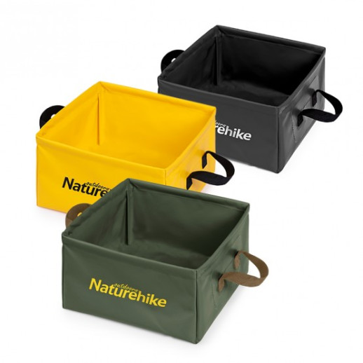 Відро складне Naturehike Square bucket 13л yellow NH19SJ007