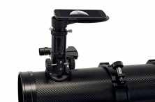 Телескоп Bresser Pluto II 114/500 EQ Carbon з сонячним фільтром і адаптером для смартфона (4614500)
