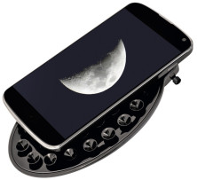 Телескоп Bresser Pluto II 114/500 EQ Carbon з сонячним фільтром і адаптером для смартфона (4614500)