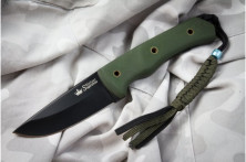 Ніж Kizlyar Supreme Kid чорний, сталь 440C, рукоять G10