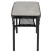 Стіл Bo-Camp Northgate 56x34 cm Black/Grey (1404181)