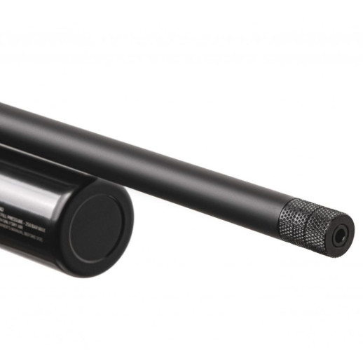 Пневматична PCP гвинтівка Aselkon MX6 Matte Black кал. 4.5 дерево