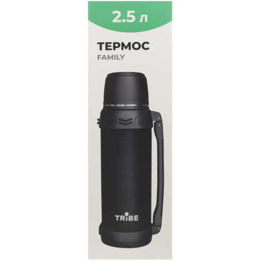 Термос Tribe Family line 2.5 л T-DG-0002, black