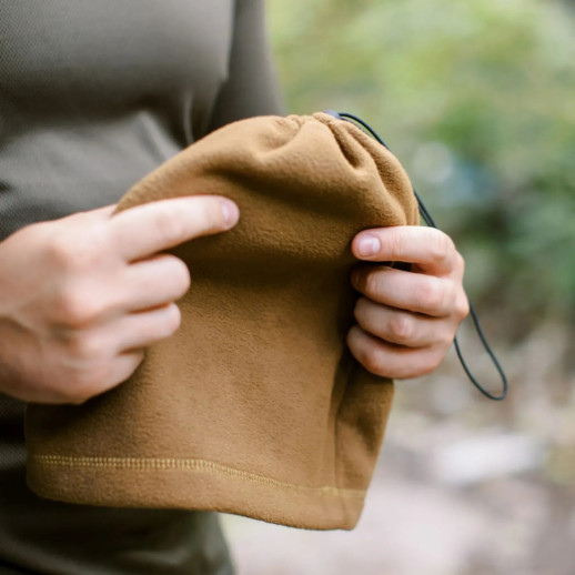 Пов'язка флісова Tribe Neck Warmer з затяжкою T-KF-0020 OS, coyote