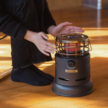 Газовий пальник-обігрівач Naturehike Outdoor heater NH20RJ008 steel