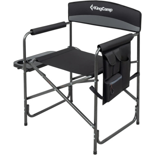 Стілець розкладний KingCamp ASH, black/grey