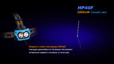 Налобний ліхтар Fenix HP40F XP-G2 (R5)