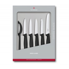 Кухонний набір Victorinox SwissClassic Paring Set 5 ножів, Овочечистка (6.7113.6 G)