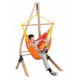 Стілець-гамак зі стійкою La Siesta SNC145VEA131 mandarine