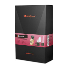 Набір кухонних ножів Grossman SL2741B-Toronto