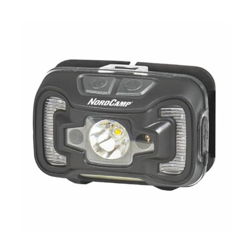 Ліхтар налобний Nord Camp 330Lm, 5W CREE XTE + COB, 1800mAh, Sensor White/Red