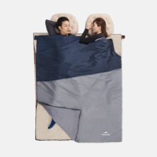 Спальний мішок Naturehike LW180 CNK2550WS026 Sunny Day PL01, (14°C) XL синій