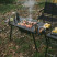 Стіл для барбекю сталевий Naturehike CNK2350CF018, чорний