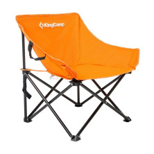 Шезлонг kingcamp сталевий складаний стілець (Kc3975) Помаранчевий