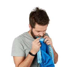 Гамак Naturehike 210T Inflatable pipe 2-місний NH18D002 - C lake blue