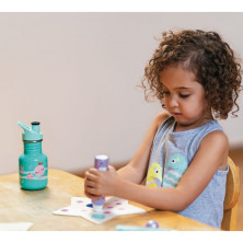 Пляшка для води Kid Kanteen Classic Sport Cap Jellyfish 355 мл