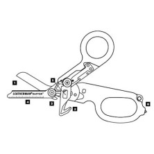 Ножиці Leatherman Raptor Black 832167