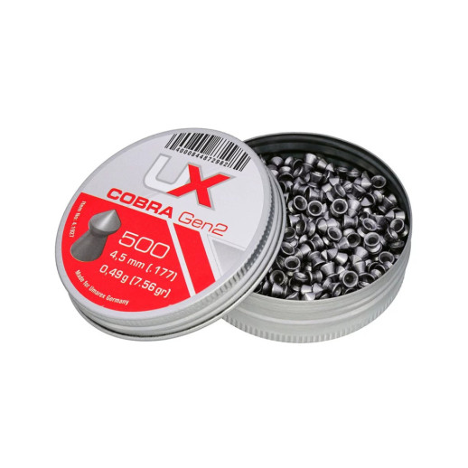 Кульки  Umarex Cobra Gen2 0,49гр. кал.4,5 (.177), 500шт.