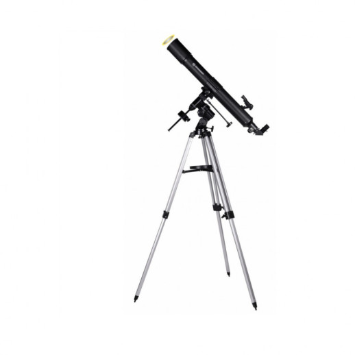 Телескоп Bresser Quasar 80/900 EQ Refractor Solar Carbon з сонячним фільтром і адаптером для смартфона (4780909)