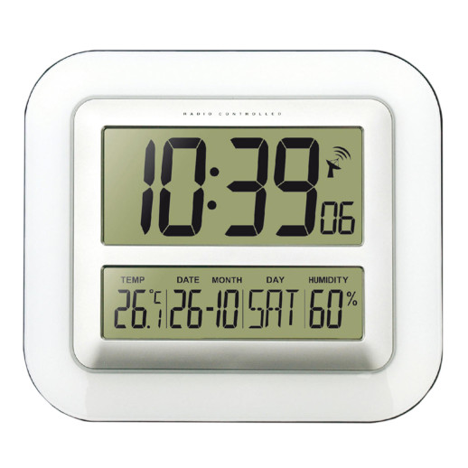 Годинник настінний Technoline WS8006 Silver (WS8006)