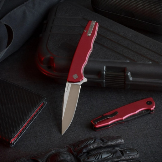 Ніж Ocaso Strategy, Red Aluminum, Satin
