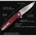 Ніж Ocaso Strategy, Red Aluminum, Satin