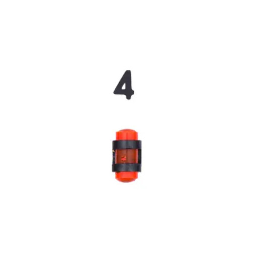 Мушка MEGAline 180/4 D. 2,6. Колір - червоний