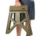 Стілець Tribe Camp Chair High пластиковий T-EF-0002-olive