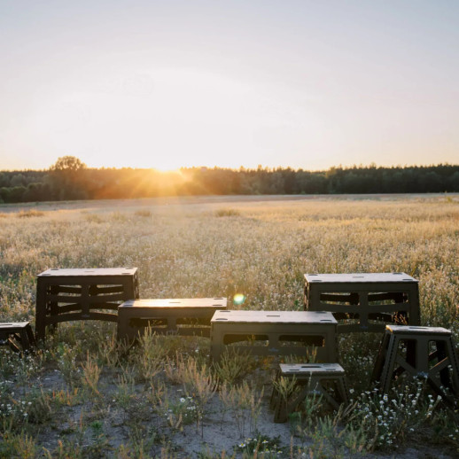 Стілець Tribe Camp Chair High пластиковий T-EF-0002-olive