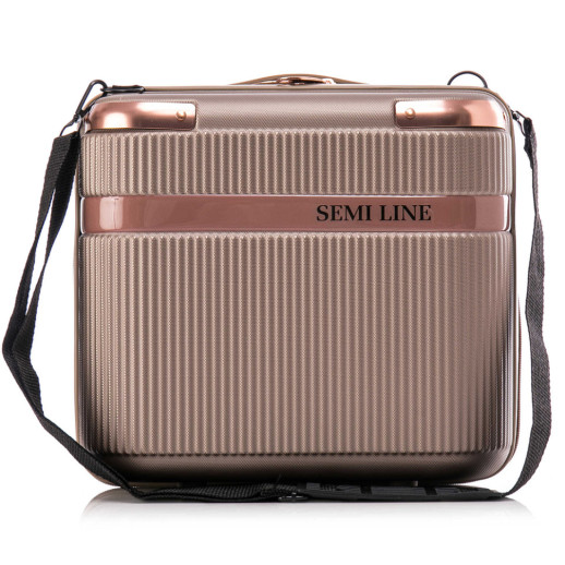 Бьюті-кейс Semi Line 16L Champagne (T5668-1)