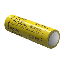 Акумулятор літієвий Li-Ion 21700 Nitecore NL2145 3.6 V (4500mAh), захищений