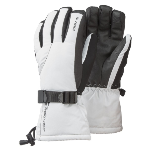 Рукавиці жіночі Trekmates Mogul DRY Glove Wmns TM-003752 white/black - M - білий