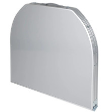 Стіл Bo-Camp Premium Oval 120x80 cm Grey (1404420)