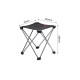 Стілець розкладний Naturehike NH20JJ019, чорний