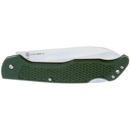 Ніж Ontario Knife Camp Plus Chef's green