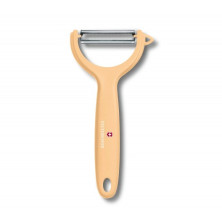 Кухонний набір Victorinox Ніж і Овочечистка Swiss Classic, Paring Knife set with peeler, 2 pieces, персиковий