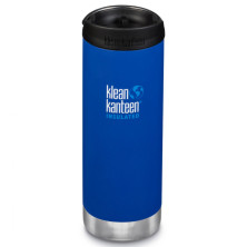 Термочашка Klean Kanteen tkwide Cafe Cap Deep Surf Matt 473 мл