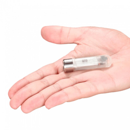 Ліхтар наключний Nitecore TIKI GITD (Osram P8+UV, 300 люмен, 7 режимів, USB-С), люмінесцентний
